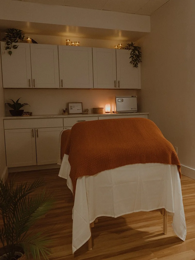 Massage therapy room in Missoula Montana