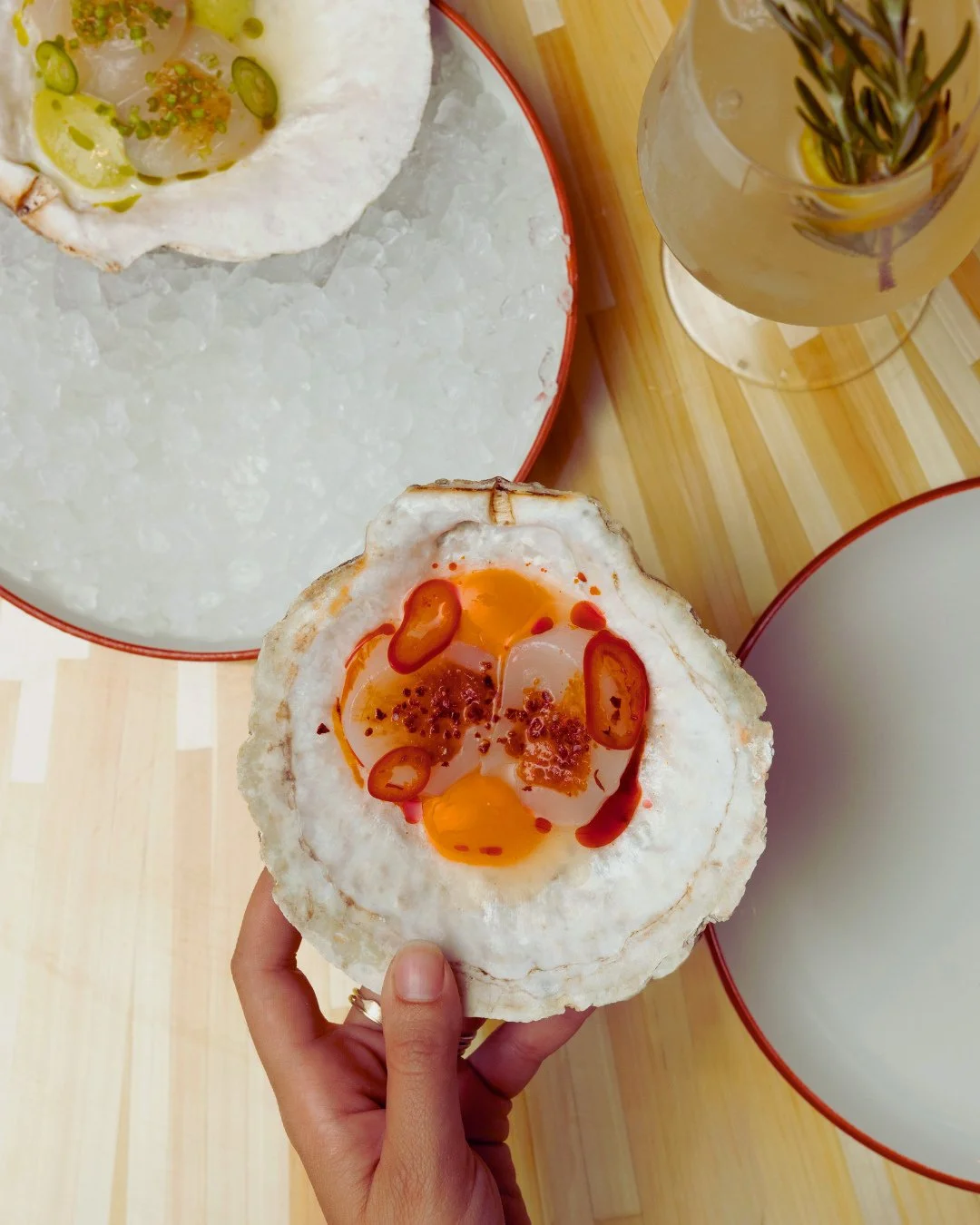 Art you can taste | The Otter&rsquo;s Scallop Crudo