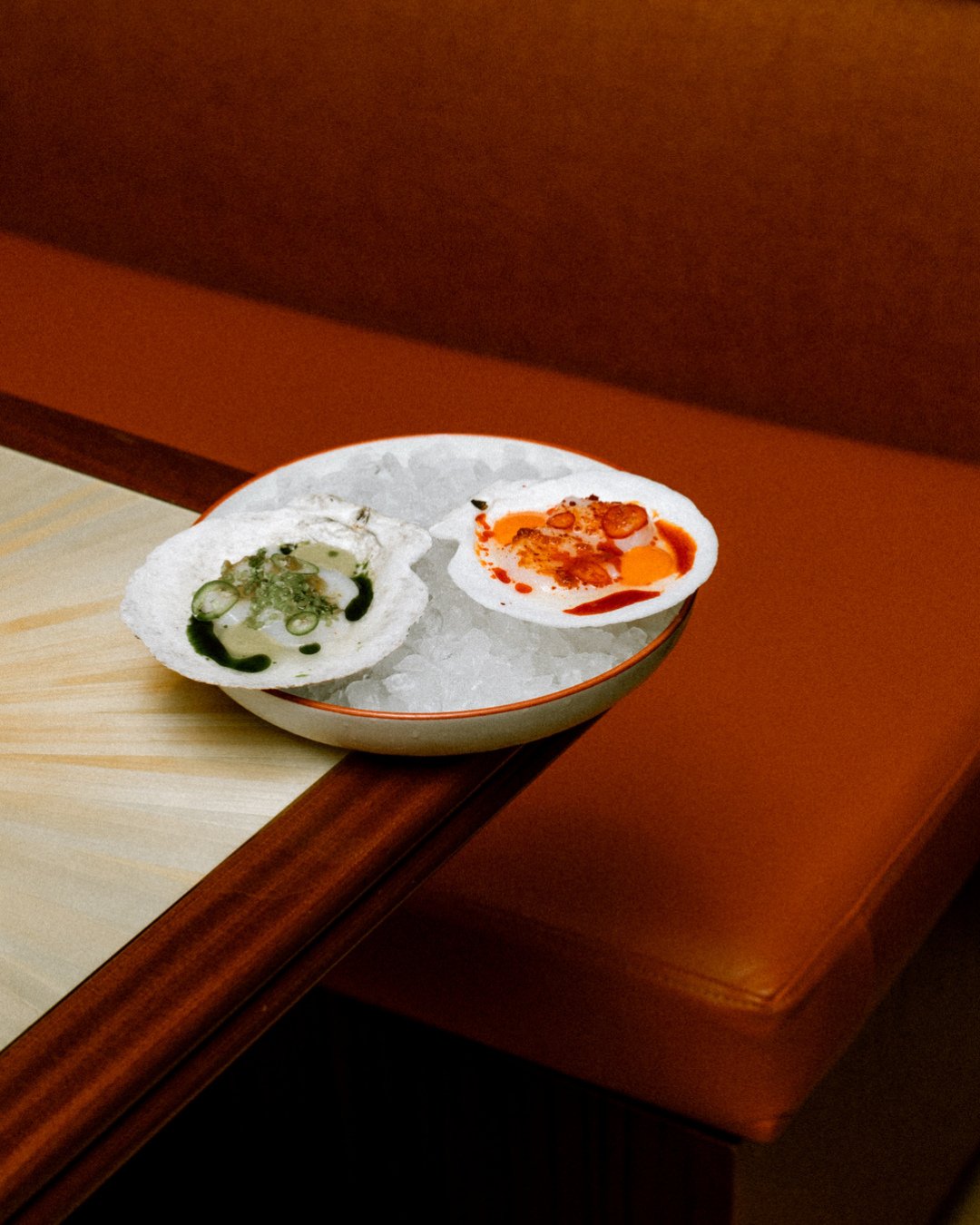 You&rsquo;ll find a Scallop Crudo like this only at @theottersoho⁠
⁠
@alexstupak &ldquo;performs tricks of the tongue&rdquo; says, The New Yorker