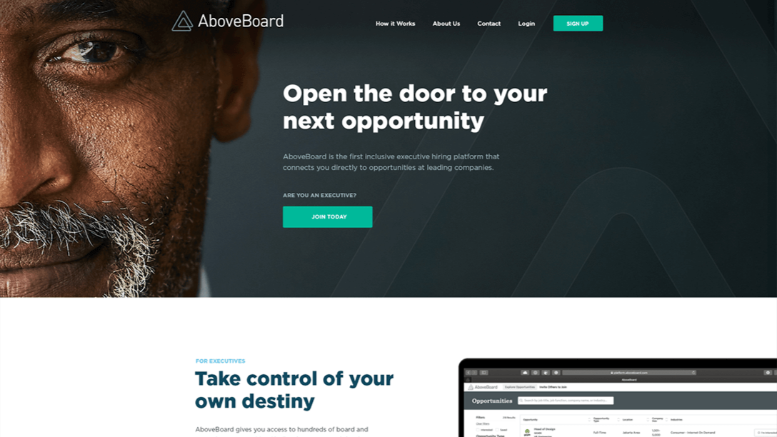 AboveBoard Website