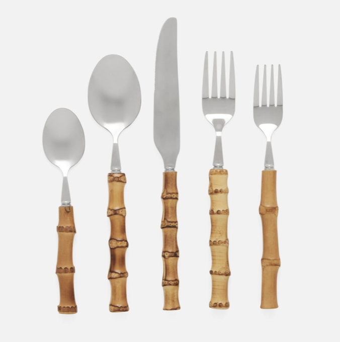Bamboo Flatware 5-piece set