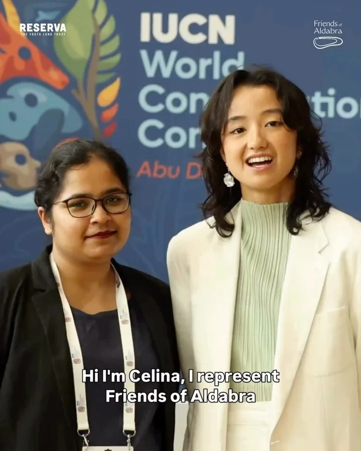 We&rsquo;re at the International Union for the Conservation of Nature&rsquo;s World Conservation Congress in Abu Dhabi @iucn_congress, standing with Seychellois to safeguard Assomption Island and the Aldabra Group. 

If you&rsquo;re a voting member o