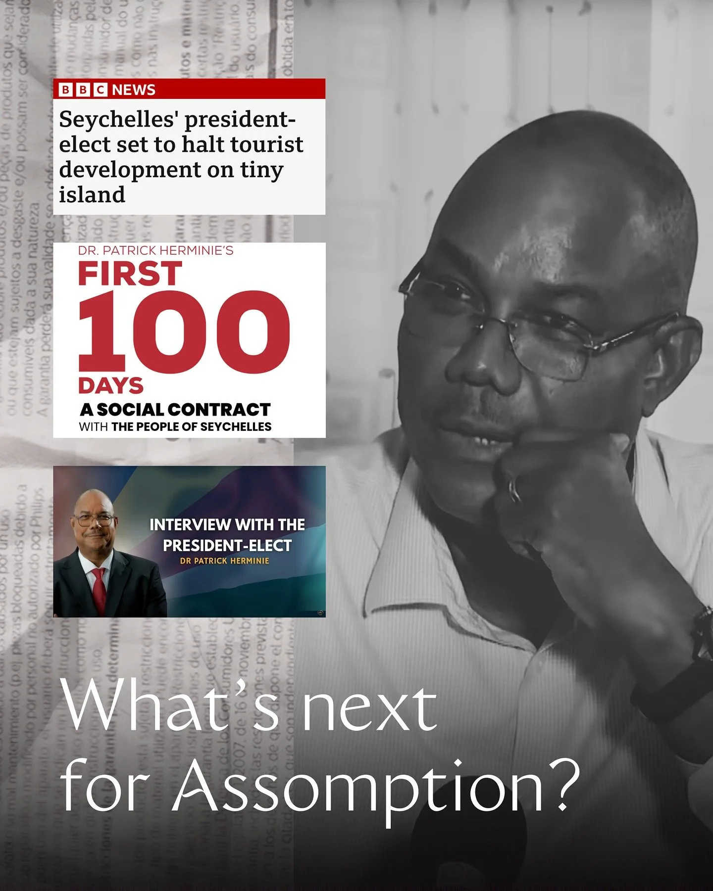 Dr. Herminie&rsquo;s announcement to &ldquo;halt&rdquo; the Assomption development marks a turning point &mdash; but raises urgent questions. We are not under any illusion: the fight is far from over. His statements, interviews, and social contract r