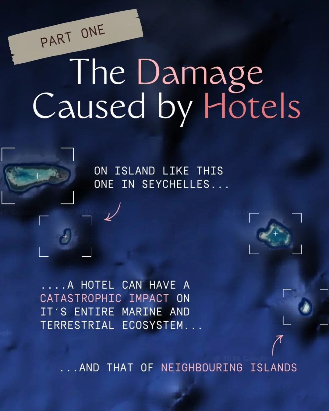 What does it take to run a 6* resort on a remote island? 
More than most people realise.

With hundreds of staff and tourists on the island, the day-to-day damage will be constant and relentless: invasive species, industrial water consumption, water 