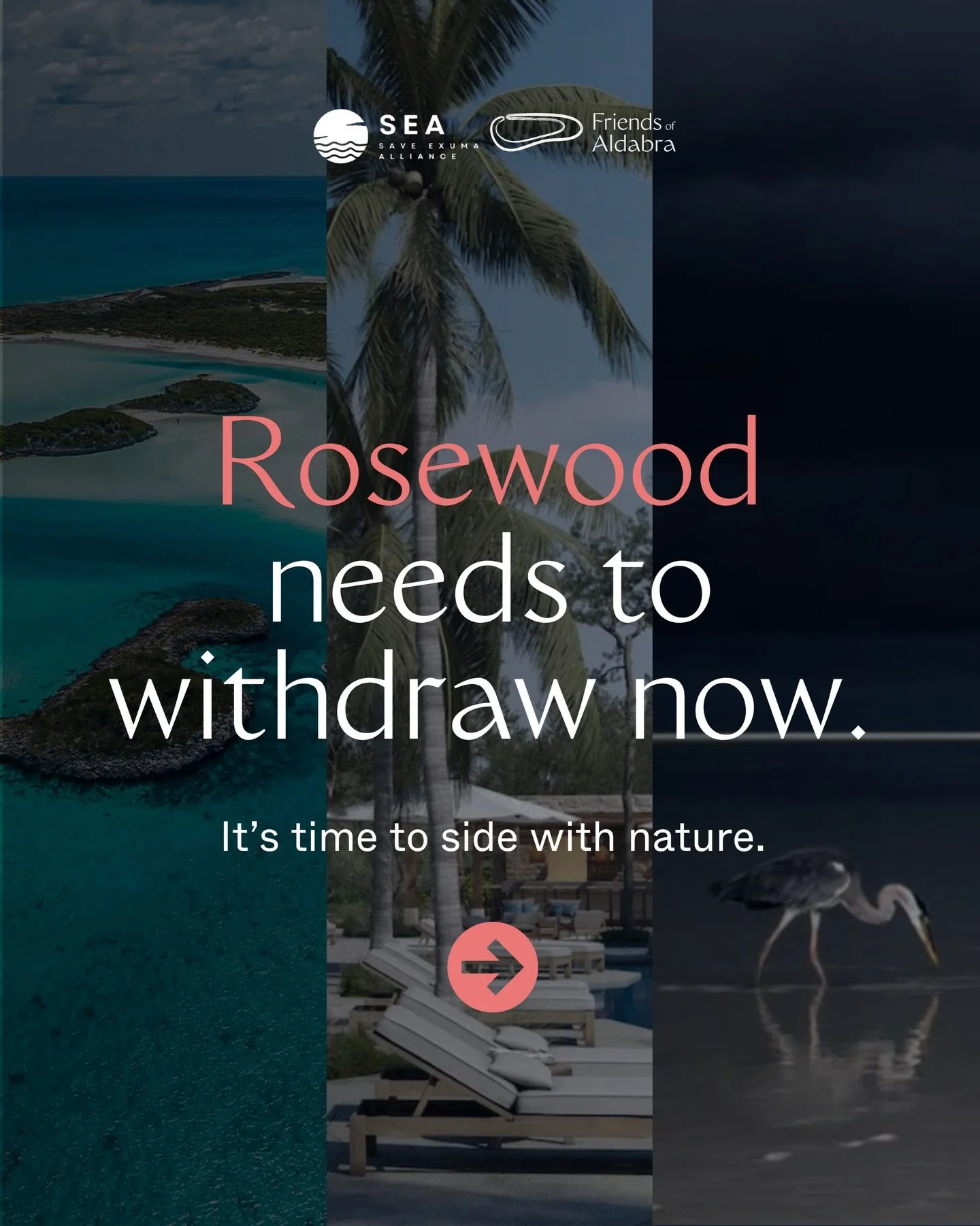 From the Caribbean and the Indian Ocean, our Bahamian and Seychellois coalition partners stand united&mdash;because some places are too precious to be mere hotel backdrops.

Two of the most biodiverse and fragile ecosystems on Earth face irreversible