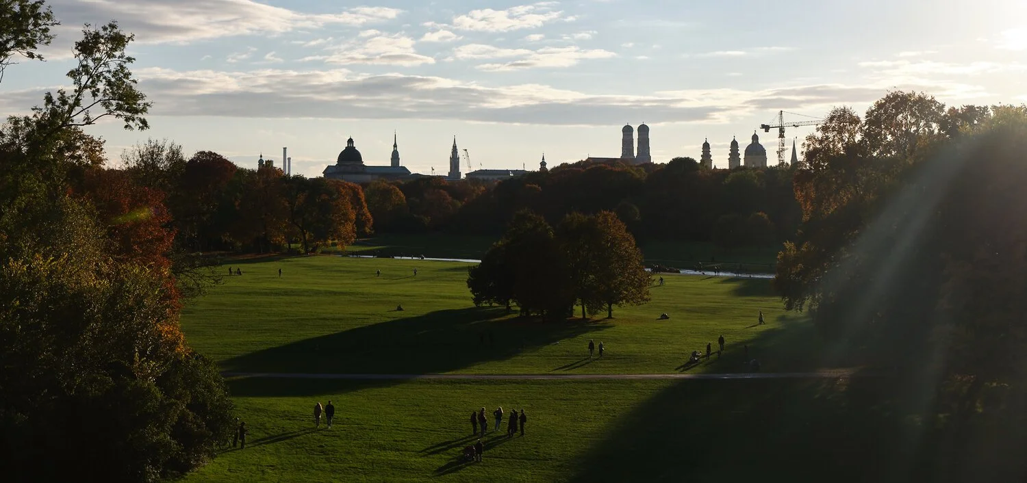Image of the English Garden Munich Germany