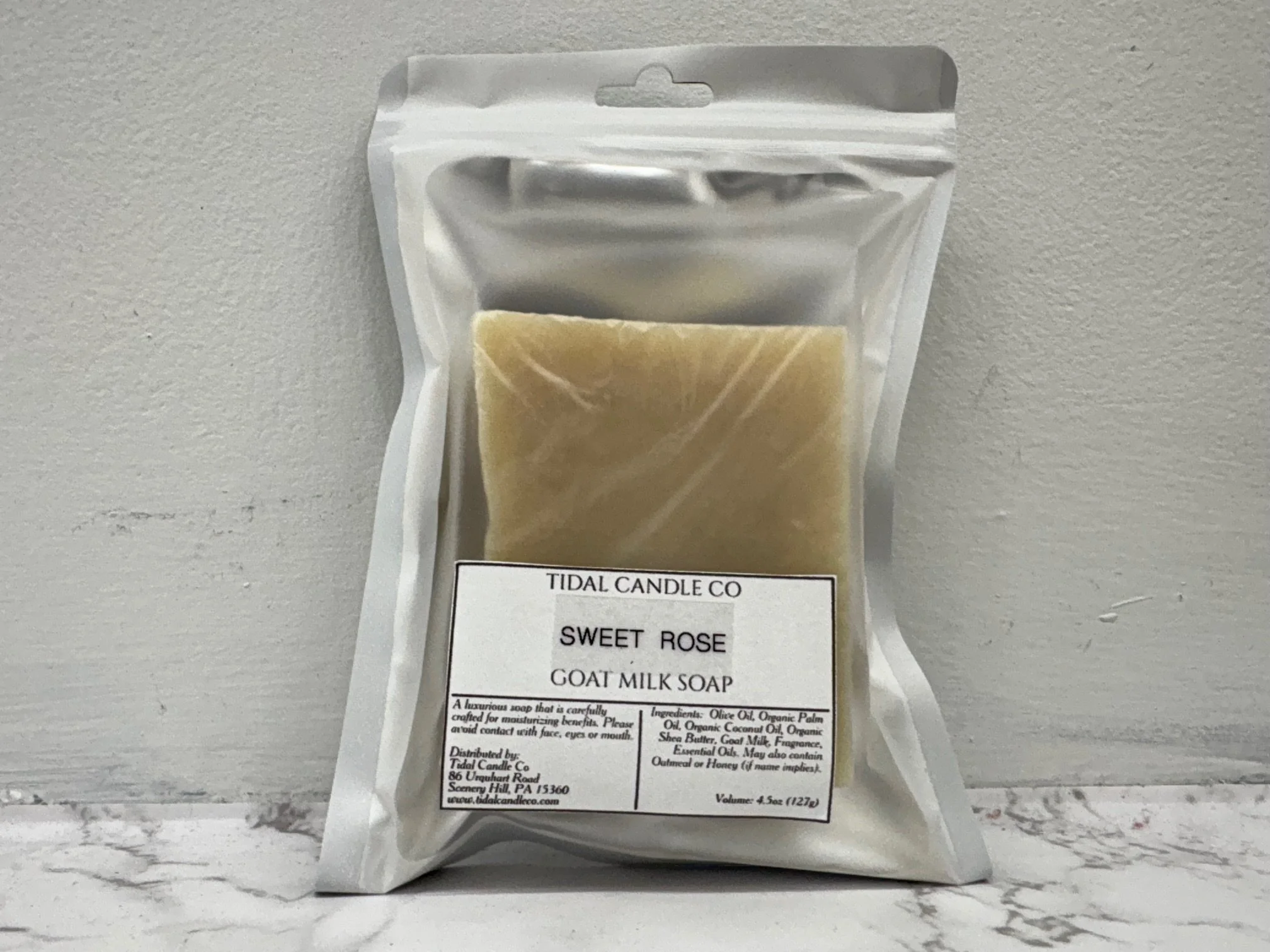 Sweet Rose Goat Milk Soap