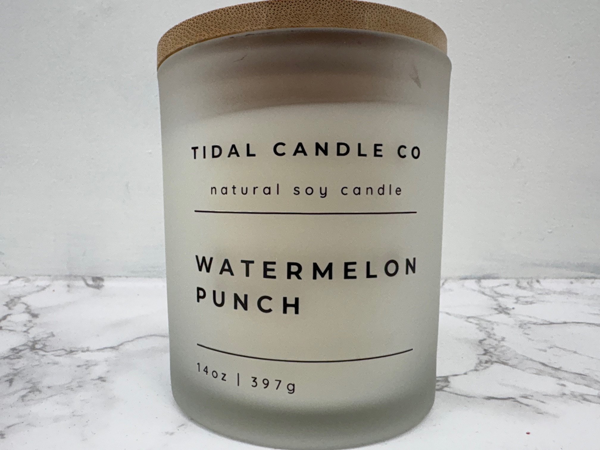 Watermelon Punch Soy Candle Wood Wick