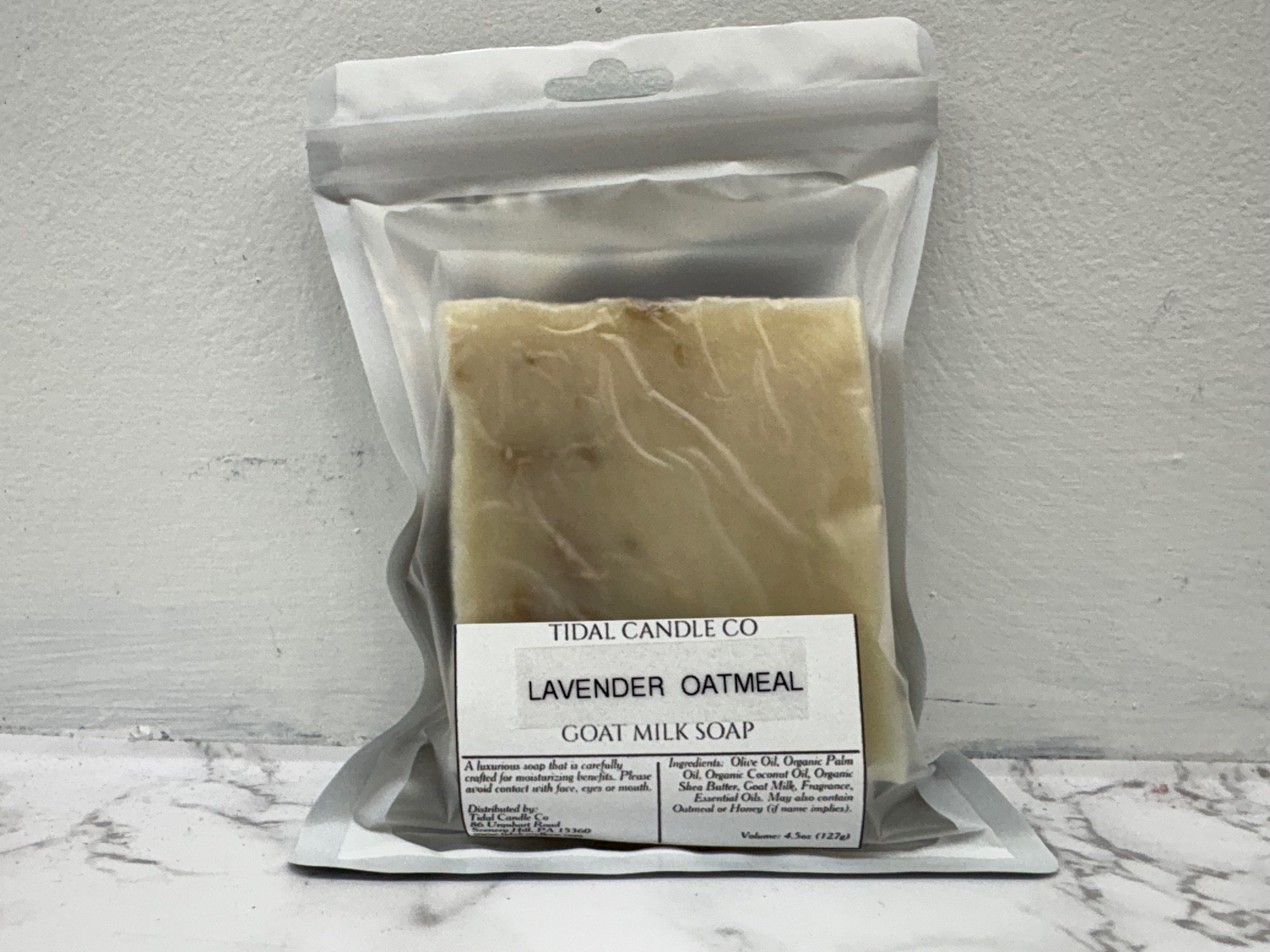 Lavender Oatmeal Goat Milk Soap