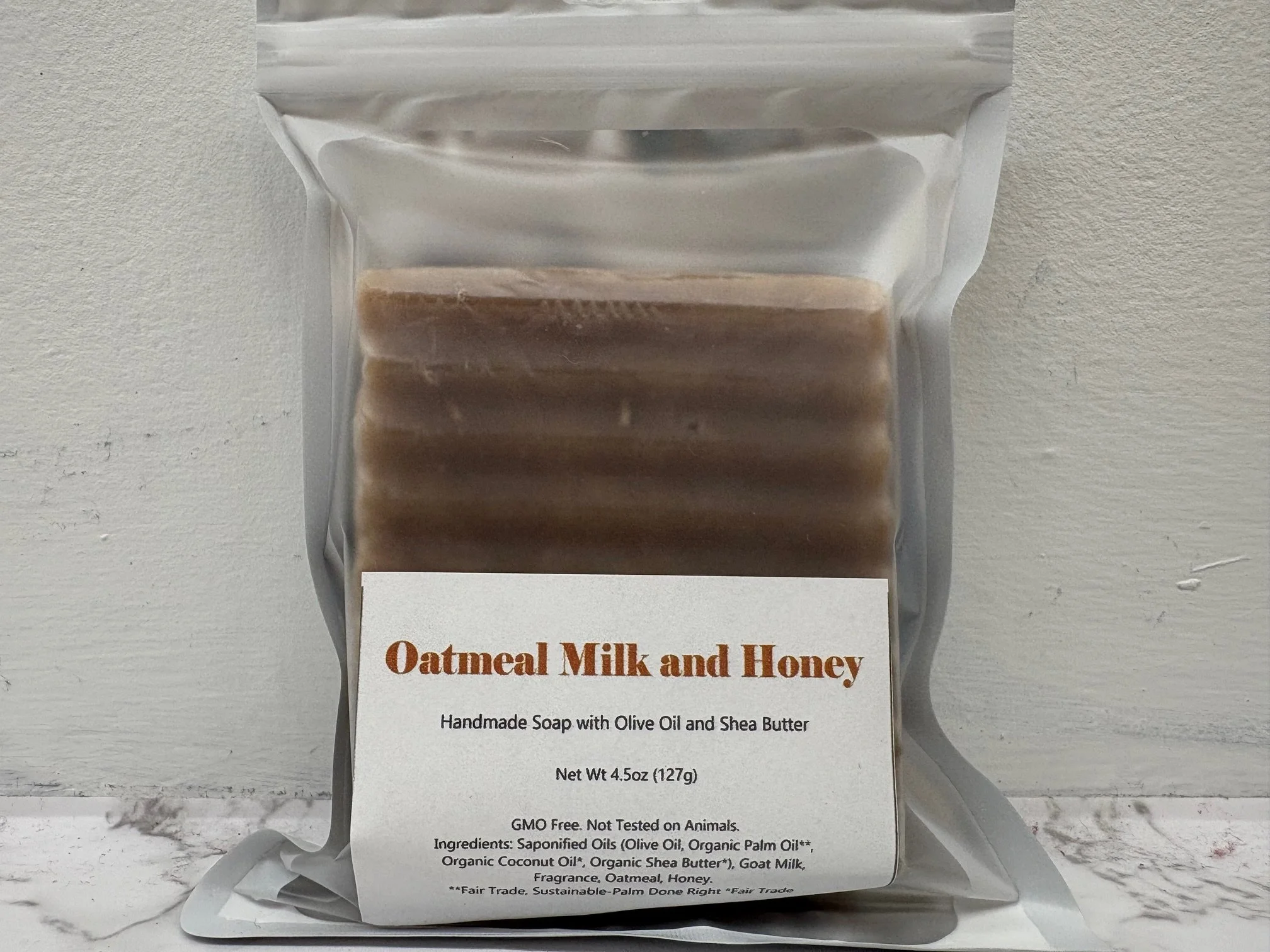 Oatmeal Milk And Honey Goat Milk Soap
