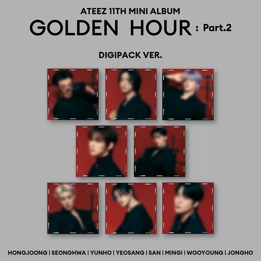 POA: ATEEZ 11th Mini Album { Golden Hour: Part.2 } - DIGIPAK