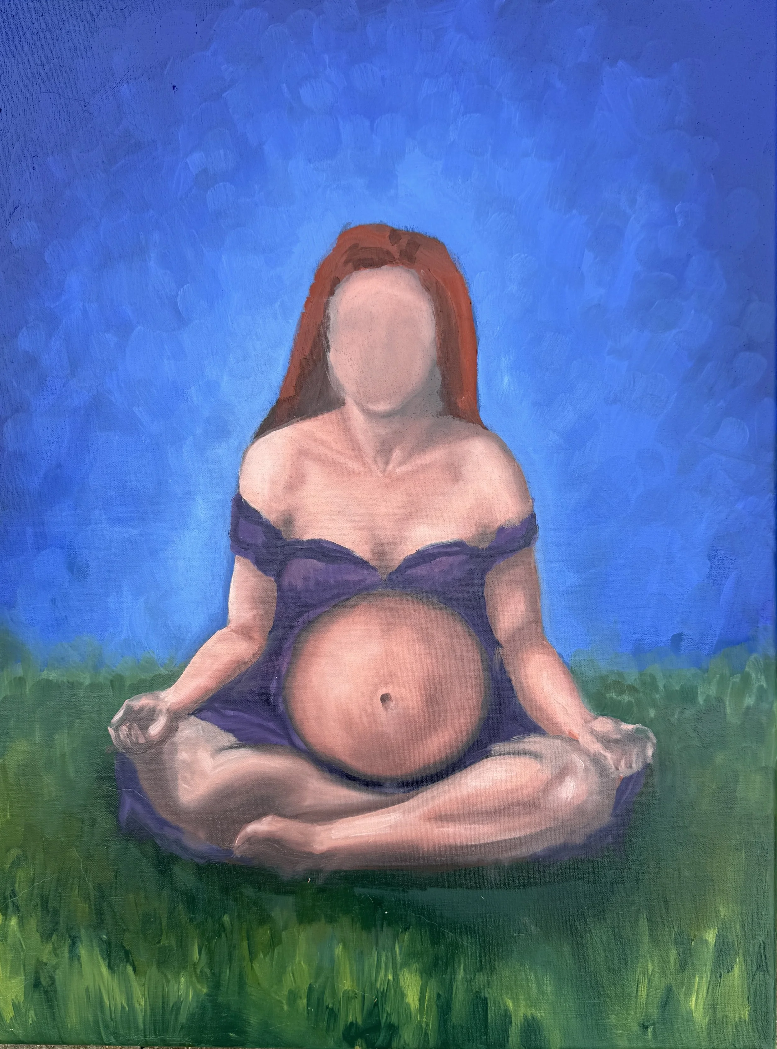  
Mother-wound (in progress)  
They did not warn me, 
when I was as full as the moon, 
that the hardest part would be shielding my children, 
from the quakes and the fire,  
of my panic. 
I am the ground they walk on, 
the bed they sleep in, 
so I mu