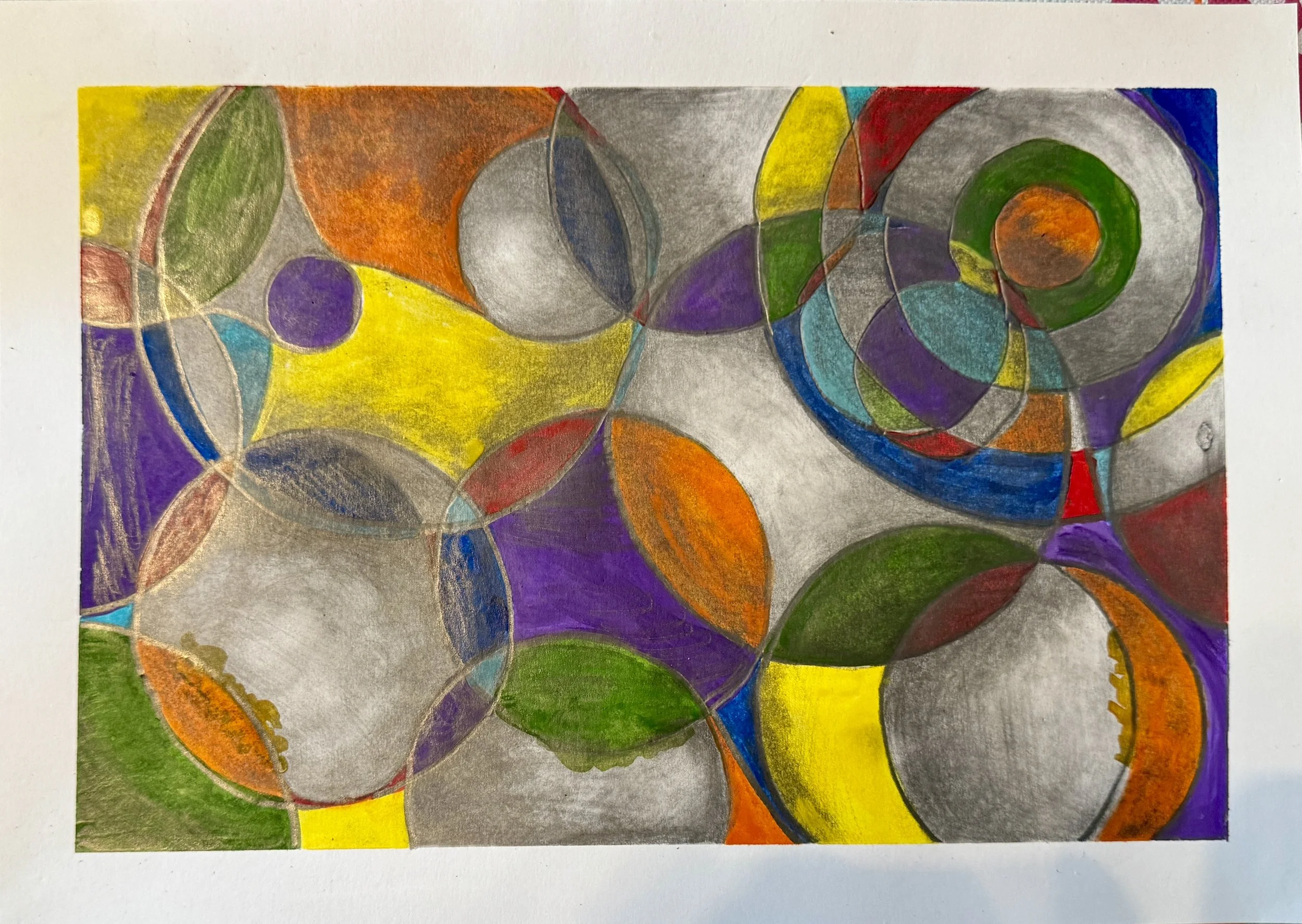 
Bittersweet (Graphite and watercolor) 
The juicy joy 
extends  
in full saturation  
from the tips of my toes 
to my smile that stretches  
across my face and into the void. 
Sweet energy is exchanged 
between me and every thing that is not me 
Me,