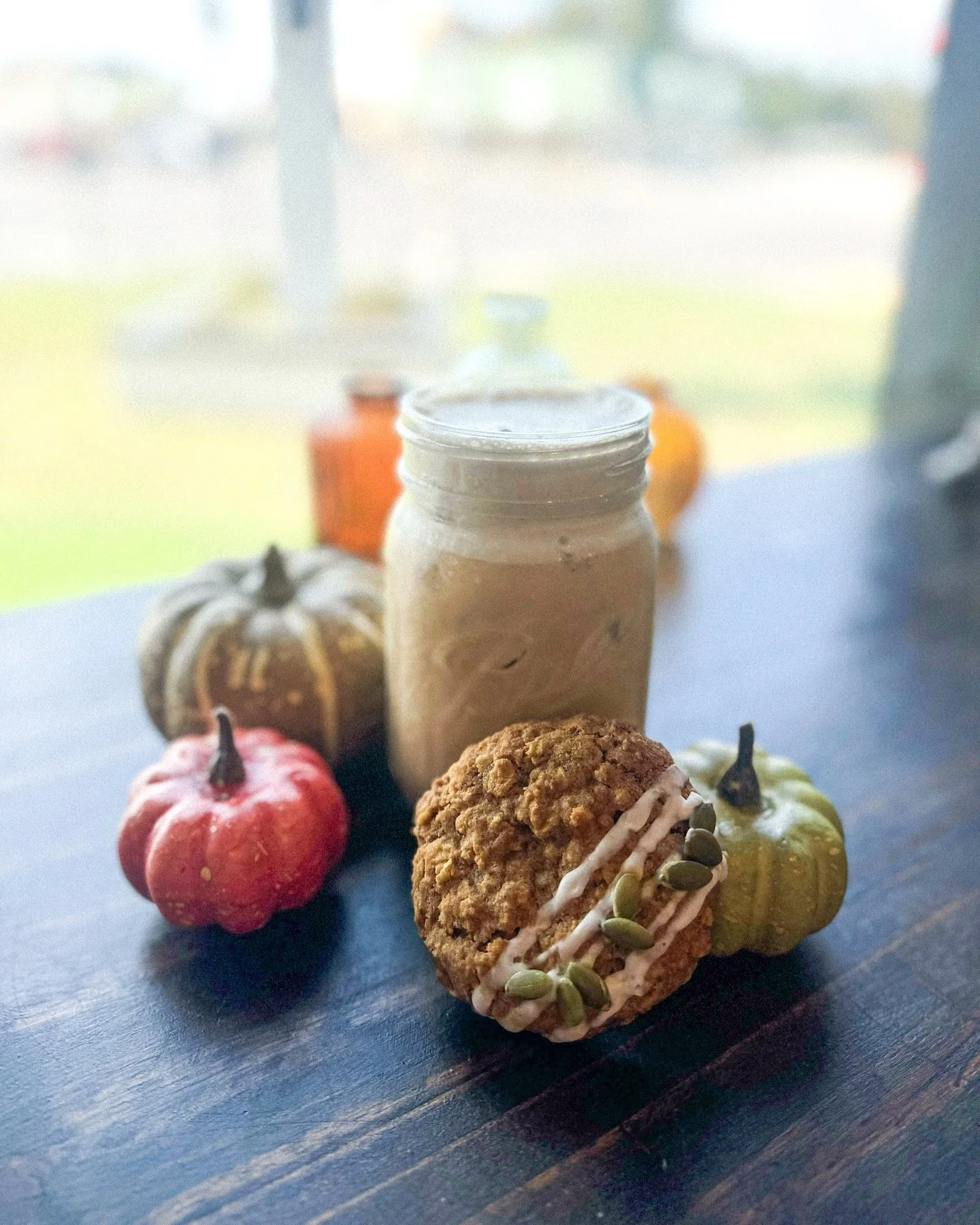 Our Pumpkin Oatmeal Cookies are to die for&hellip; and better yet, they&rsquo;re Buy One Get One HALF OFF until the end of tomorrow 09/23! Get em&rsquo; while they last! 🎃