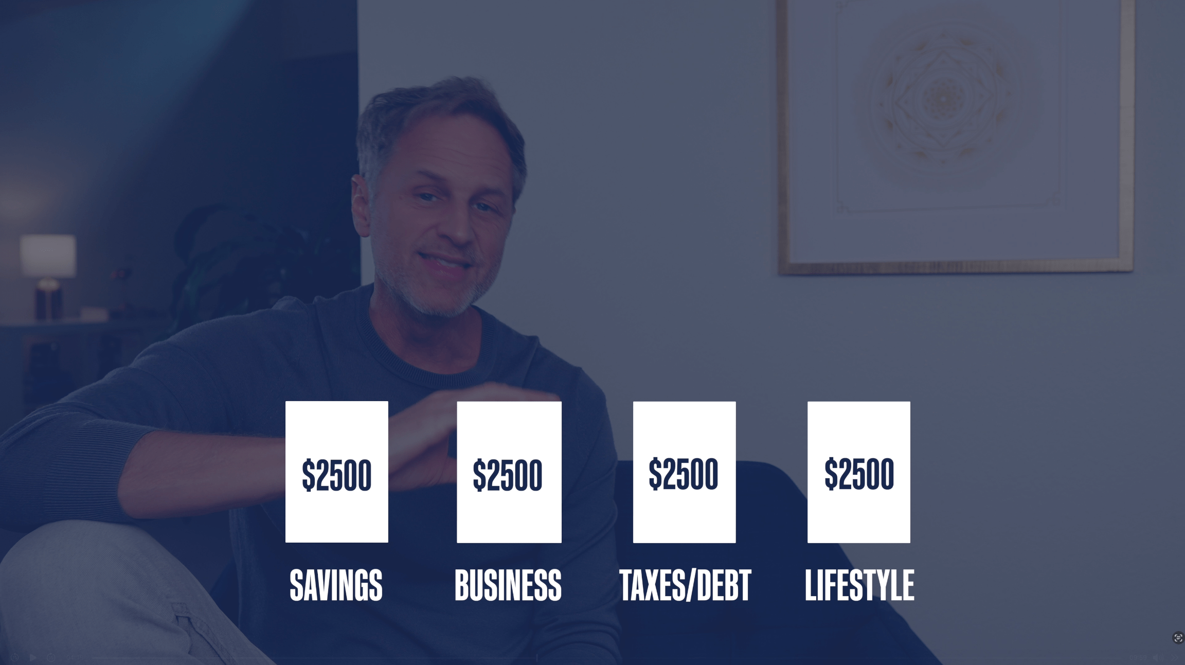 the big split with lucas is a simple payday routine