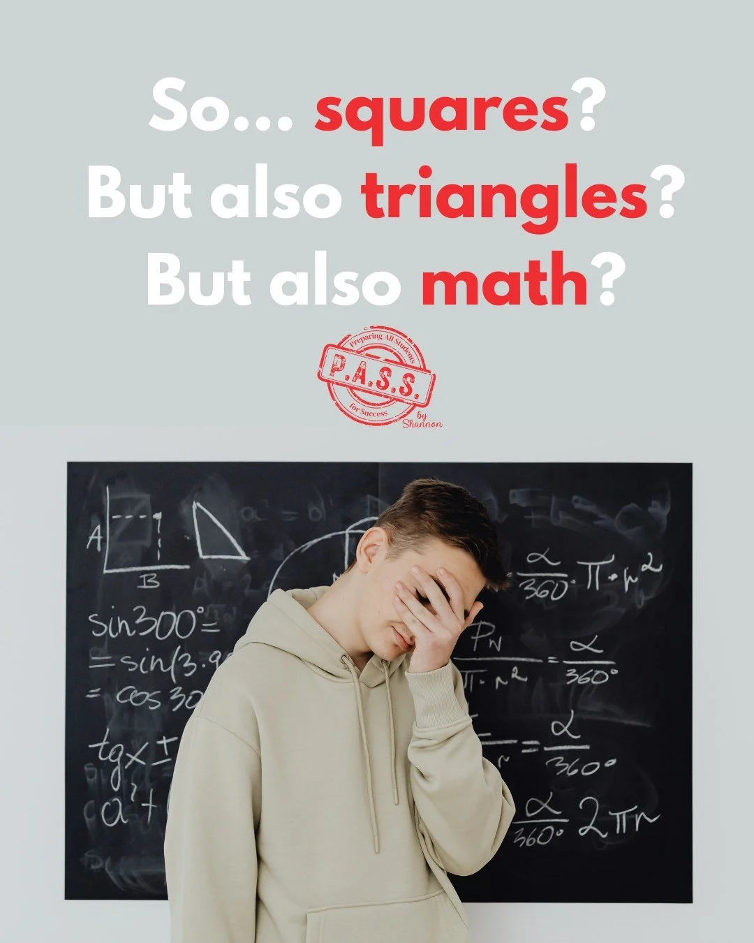 Don&rsquo;t panic&mdash;P.A.S.S. is here! We&rsquo;ll make real estate math (yes, even the shape stuff) finally click! 📓📐📝 
Register for our upcoming courses at www.passrealestateschool.com

#pass #passrealestateschool #realestatemath #wegotyoucov