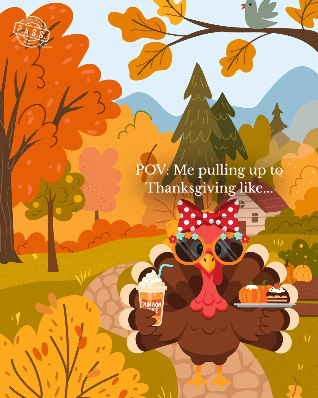 Prepared, over-caffeinated, and ready to close the meal. 🦃☕💼

#pass #preparingallstudentsforsuccess #passrealestateschool #realestate #thankgivingfunny