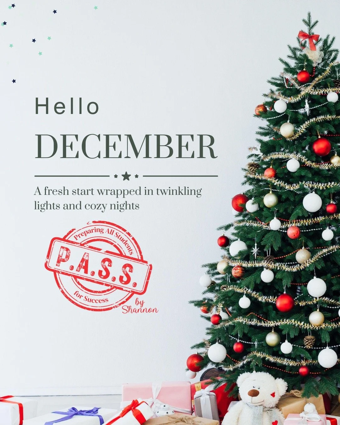 ✨ Hello December! ✨
A new month means new goals, new beginnings, and the perfect time to take the next step in your real estate journey.
At P.A.S.S. Real Estate School, we are your one stop shop for everything you need: courses, support, and study re