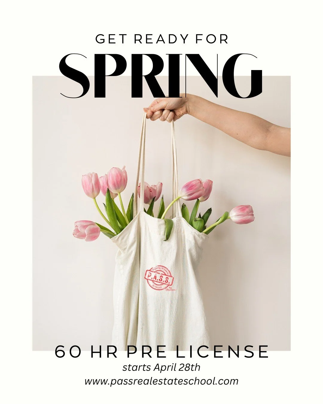 Spring into your next chapter 🌷✨
Your real estate journey starts here.
Join our 60 Hour Pre-License Course beginning April 28th and get ready to make your move.
📚 Learn the basics
💼 Build your future
🏡 Start your career
Secure your seat today
www