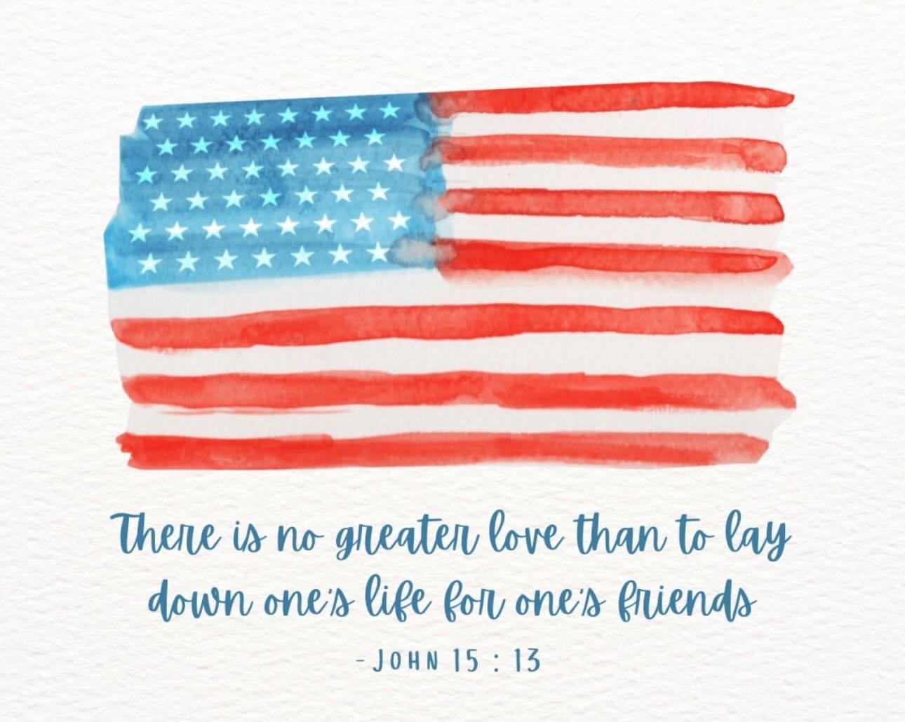 Happy Memorial Day &amp; thank you ❤️🇺🇸🩵