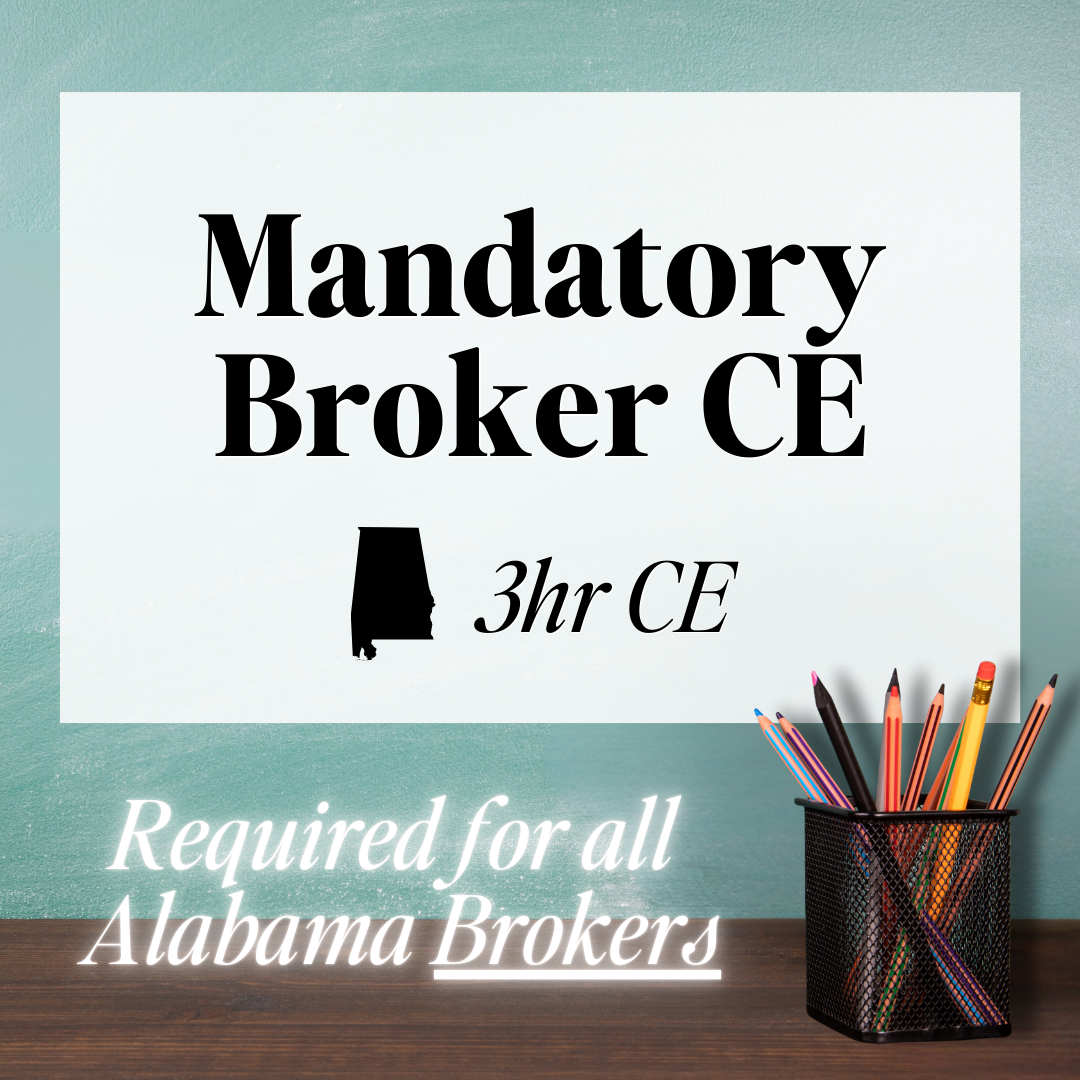 3 Hour CE - Mandatory Broker CE