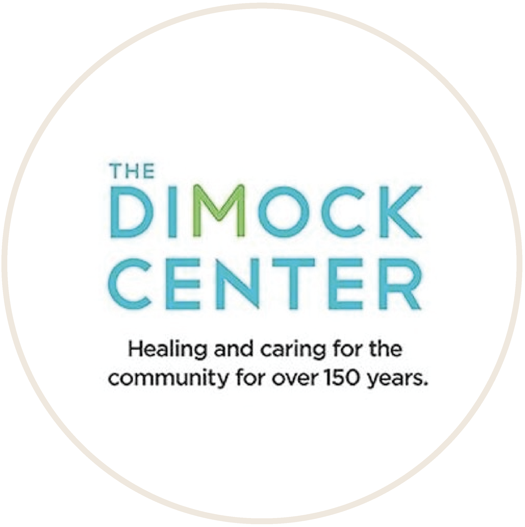 The Dimock Center Logo - Healing and caring for the community for over 150 years