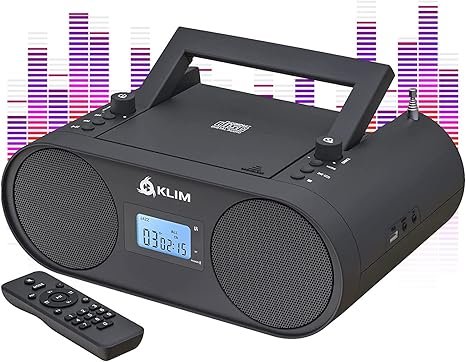KLIM Boombox B4 Portable CD Player