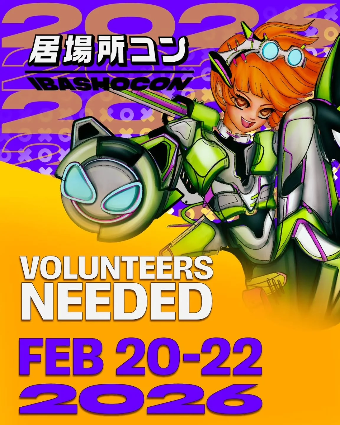 Want to be part of the IbashoCon crew? 💫

We&rsquo;re looking for passionate, friendly volunteers to help make 2026 unforgettable! 💥

Whether you&rsquo;re a returning face or brand new to the Ibasho family, this is your chance to be part of the tea