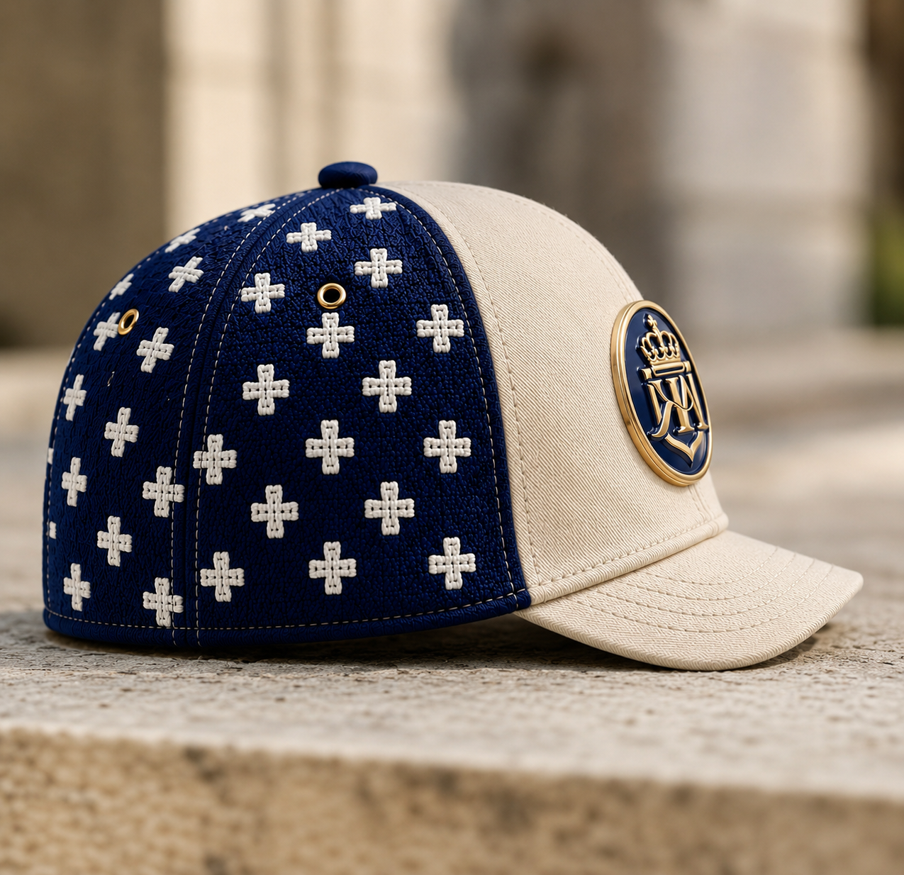 KINGS ARMOR – Royalty Collection Hat (Sapphire Edition)