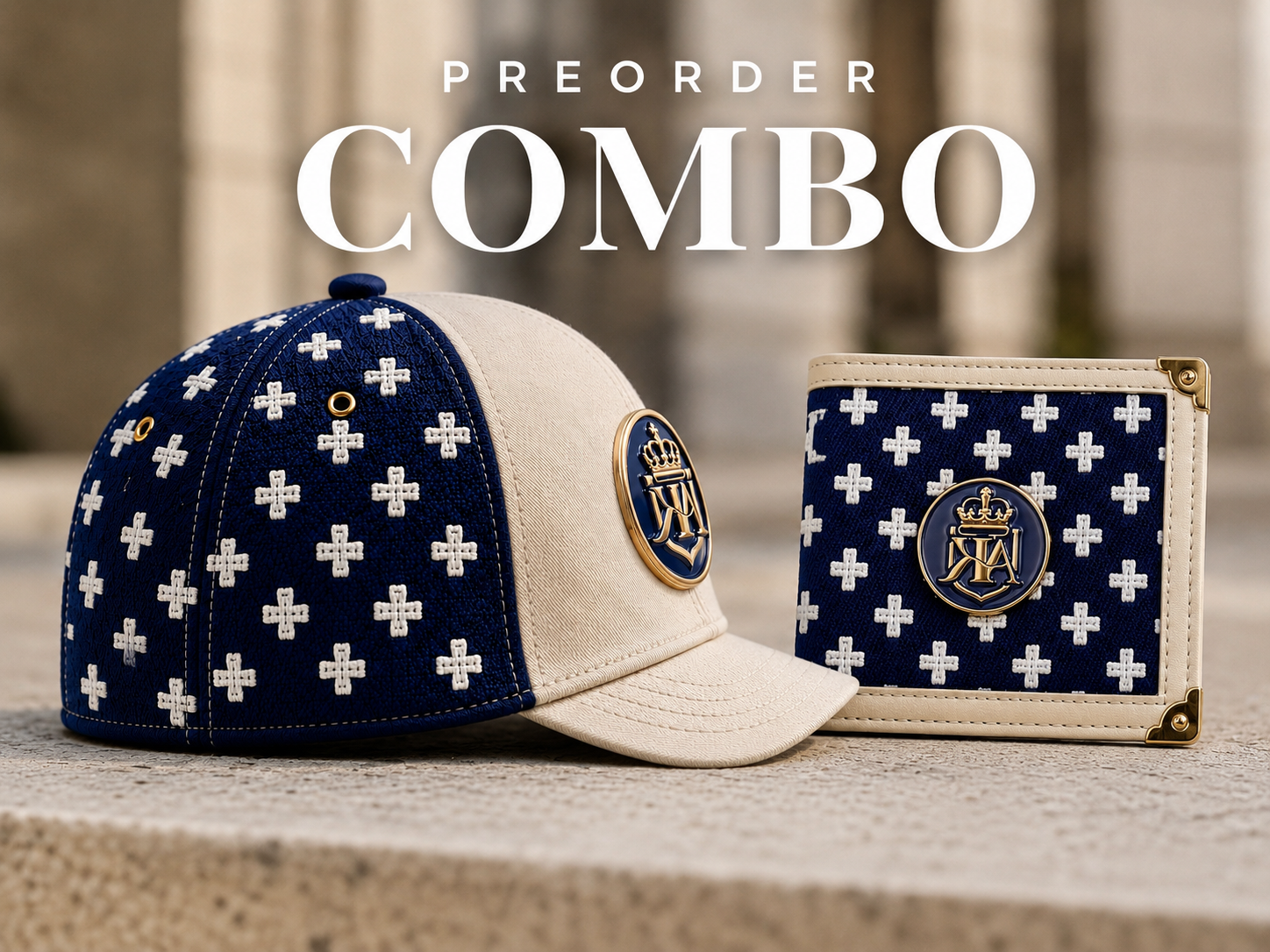 Kings Armor – Royalty Collection : (Sapphire Edition) Wallet & Hat Pre-Order Combo