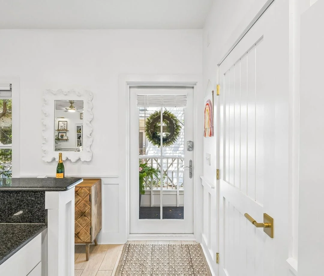 Bright entryway at The Big Sea, a 30A vacation rental in Seacrest Beach, FL