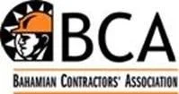 Bahamas Contractors' Association logo with a construction worker wearing a hard hat