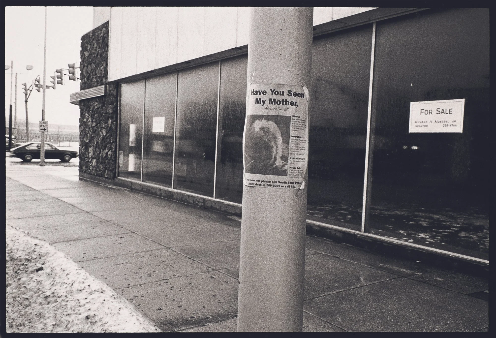Missing Poster, My Mother, South Bend, 1990