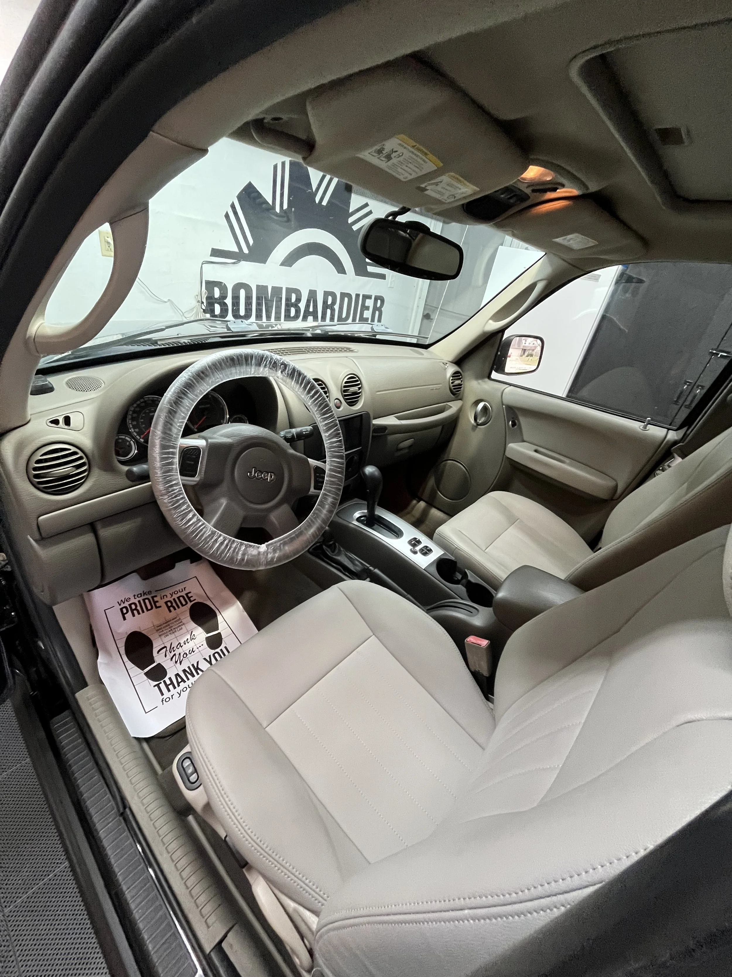 The interior of a vehicle after being cleaned by detail sudz llc