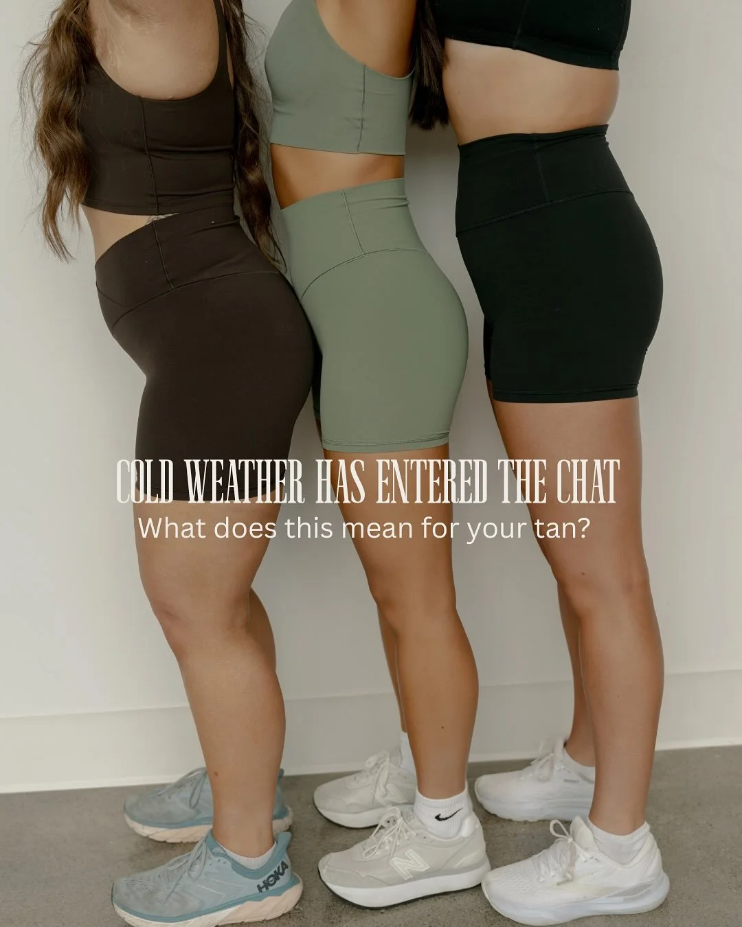 Winter can be rough... literally 

Make sure to stay hydrated: add on the hydrator serum (just $5). drink tons of water, and put lotion on daily (avoid products with minerals and parabens). 

These are just a few ways to support your tan this winter 