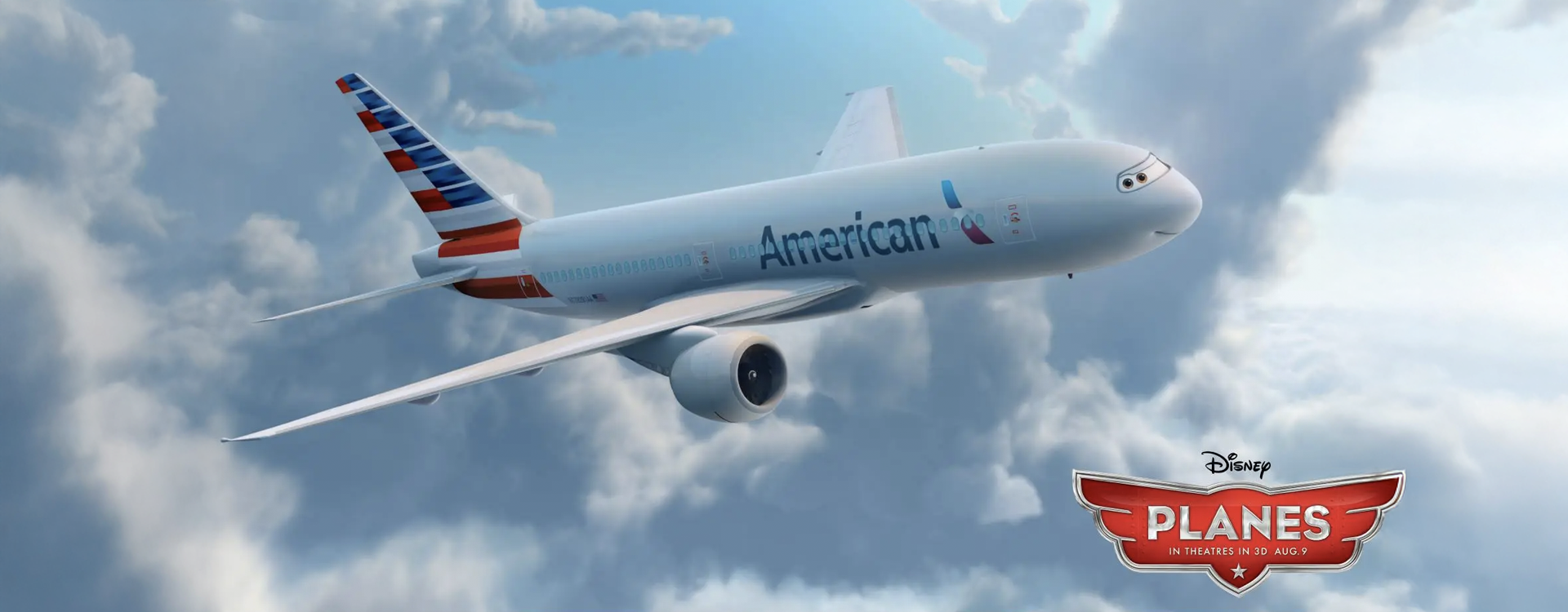 Disney Planes Movie & American Airlines