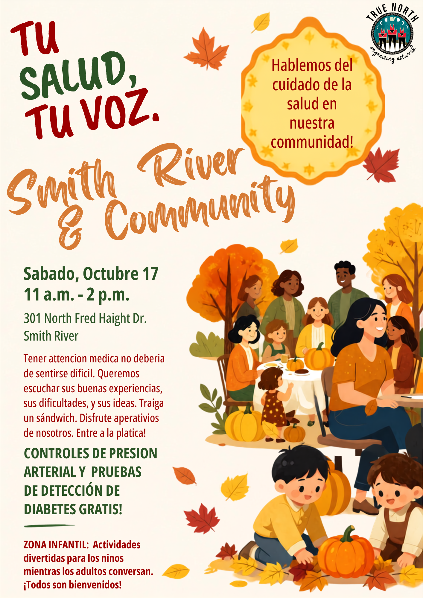 Smith River Community Listening Session Flyer (TRANSLATED TO SPANISH).png