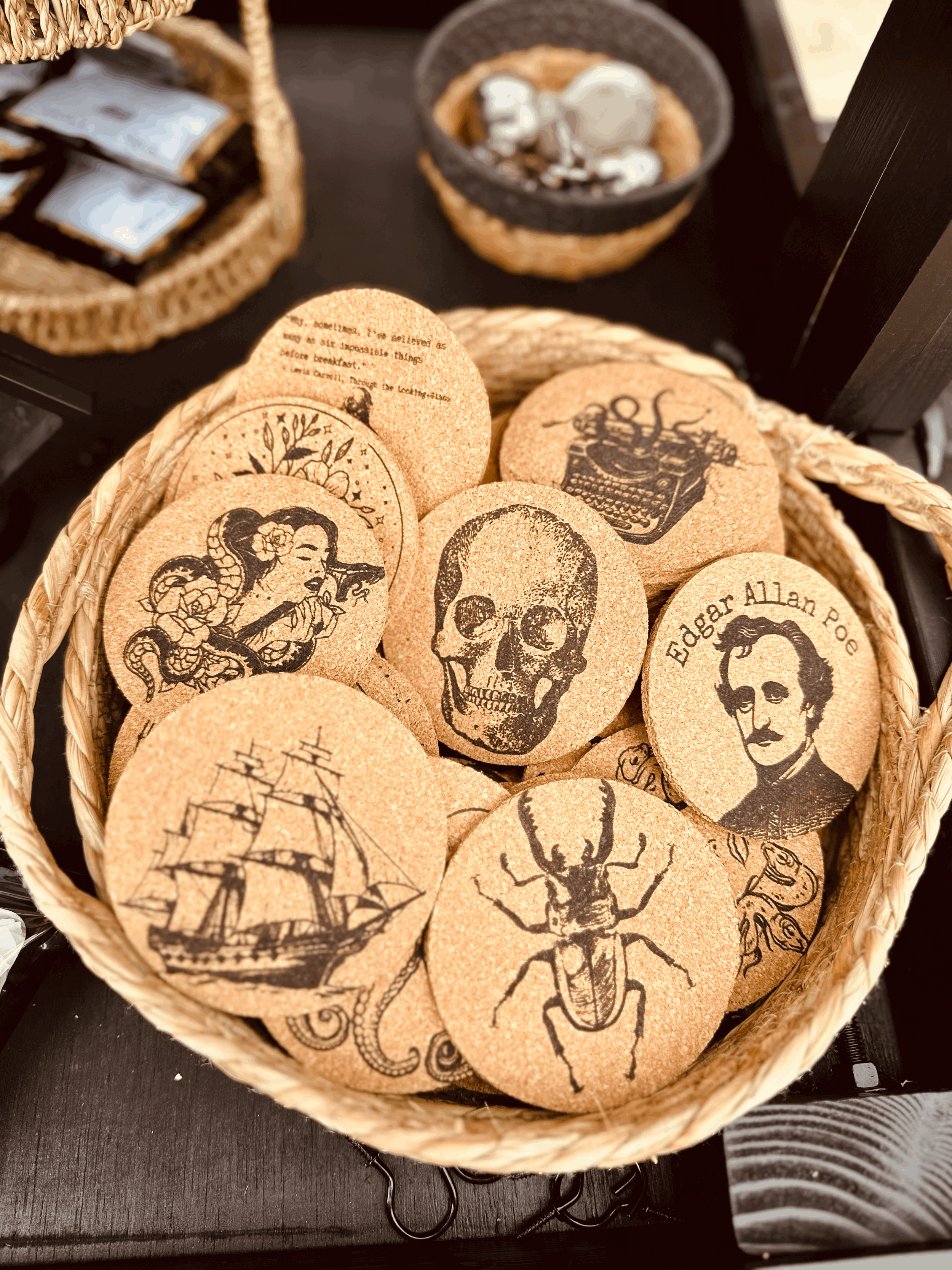 Laser Engraved Coasters