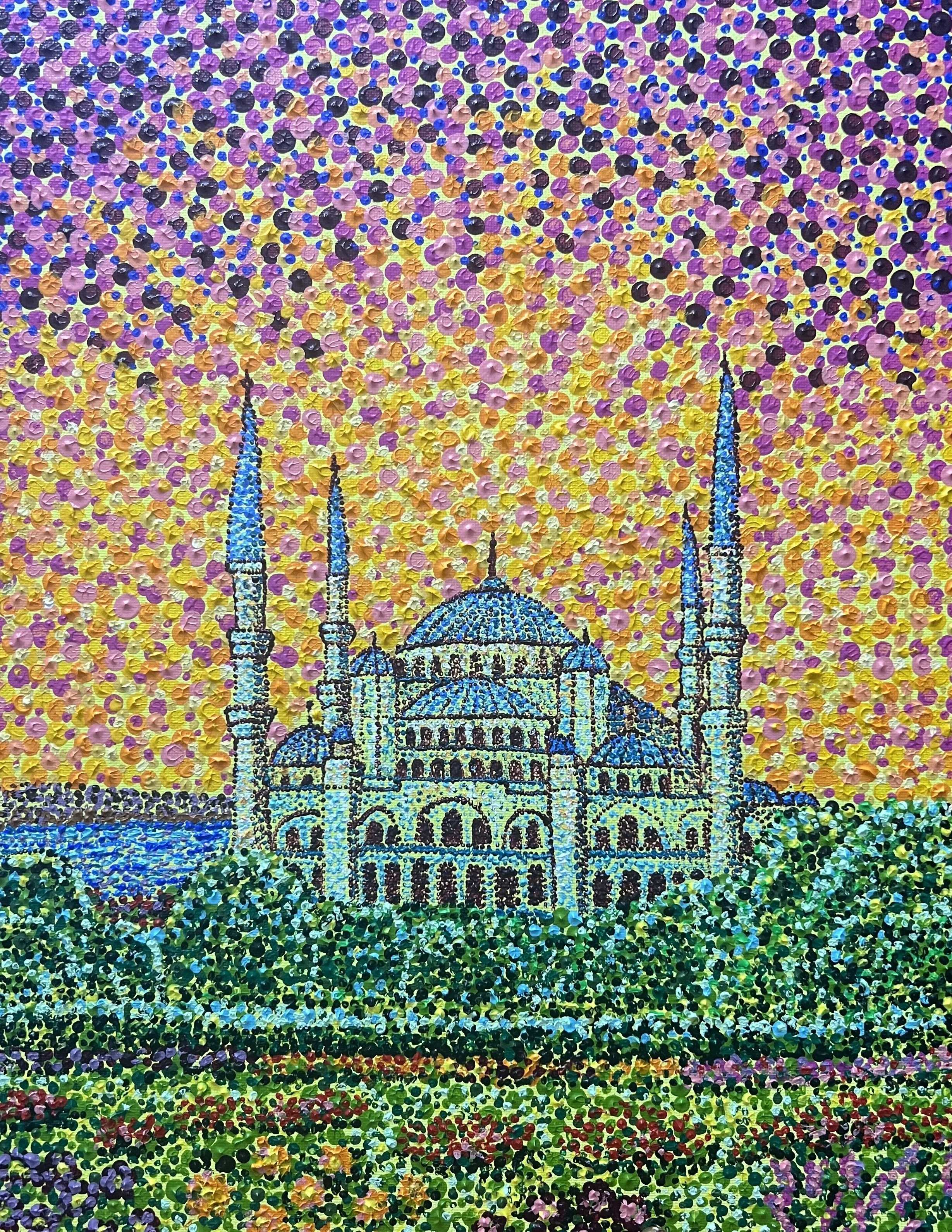 Blue Mosque (Istanbul, Türkey) - 12x16