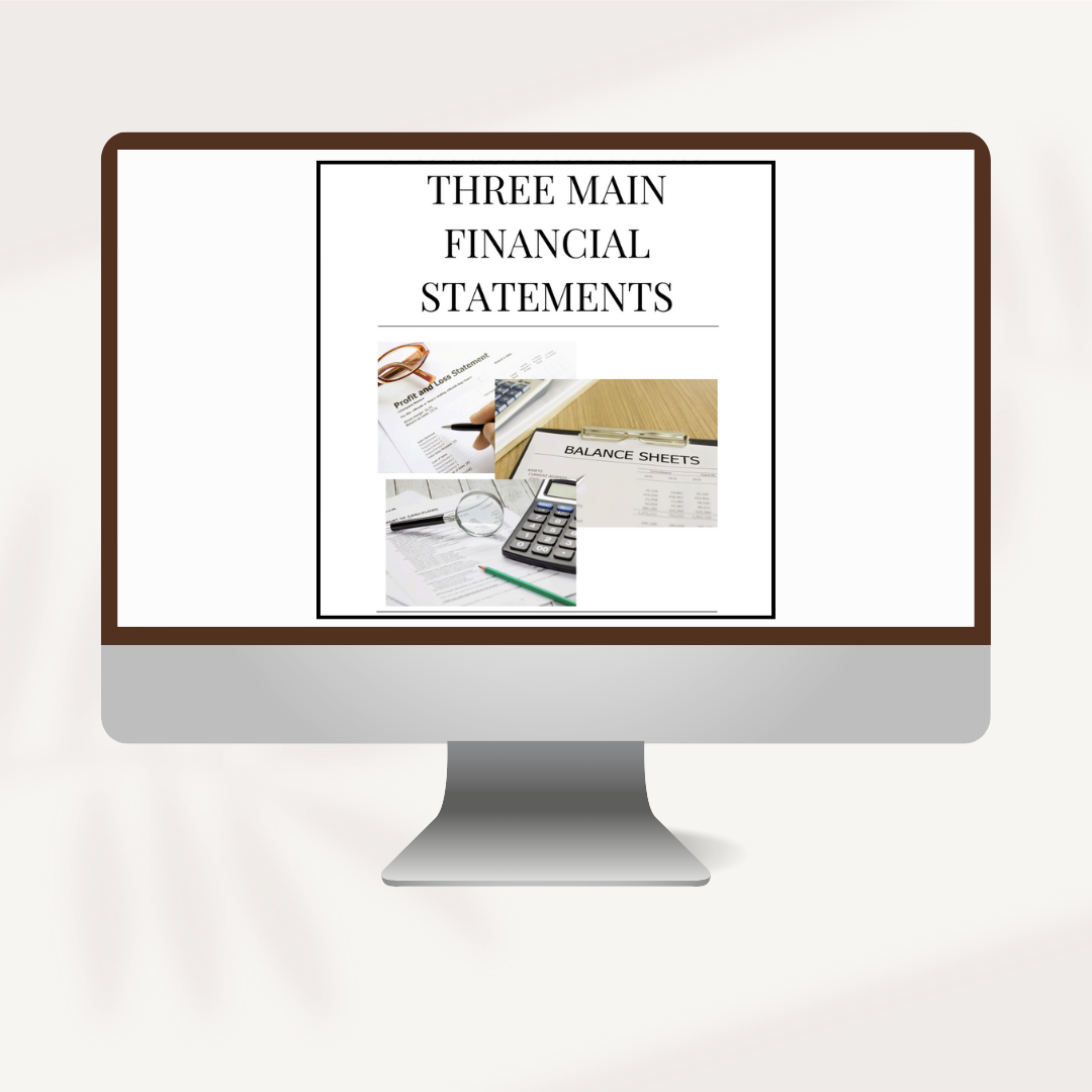 Guide: Understanding the 3 Main Financial Statement