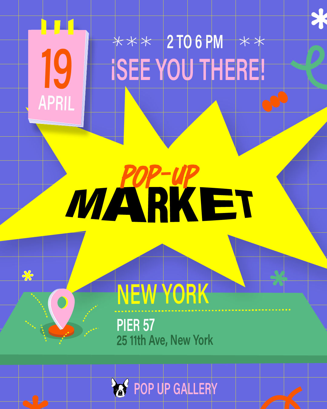 Pop Up Gallery Market New York