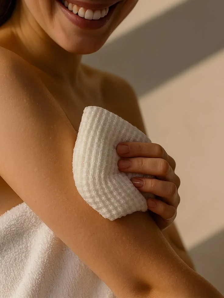 apply_body_oil_to_damp_skin_after_shower