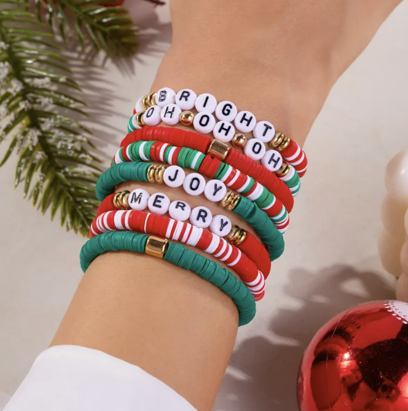 Christmas Friendship Bracelets