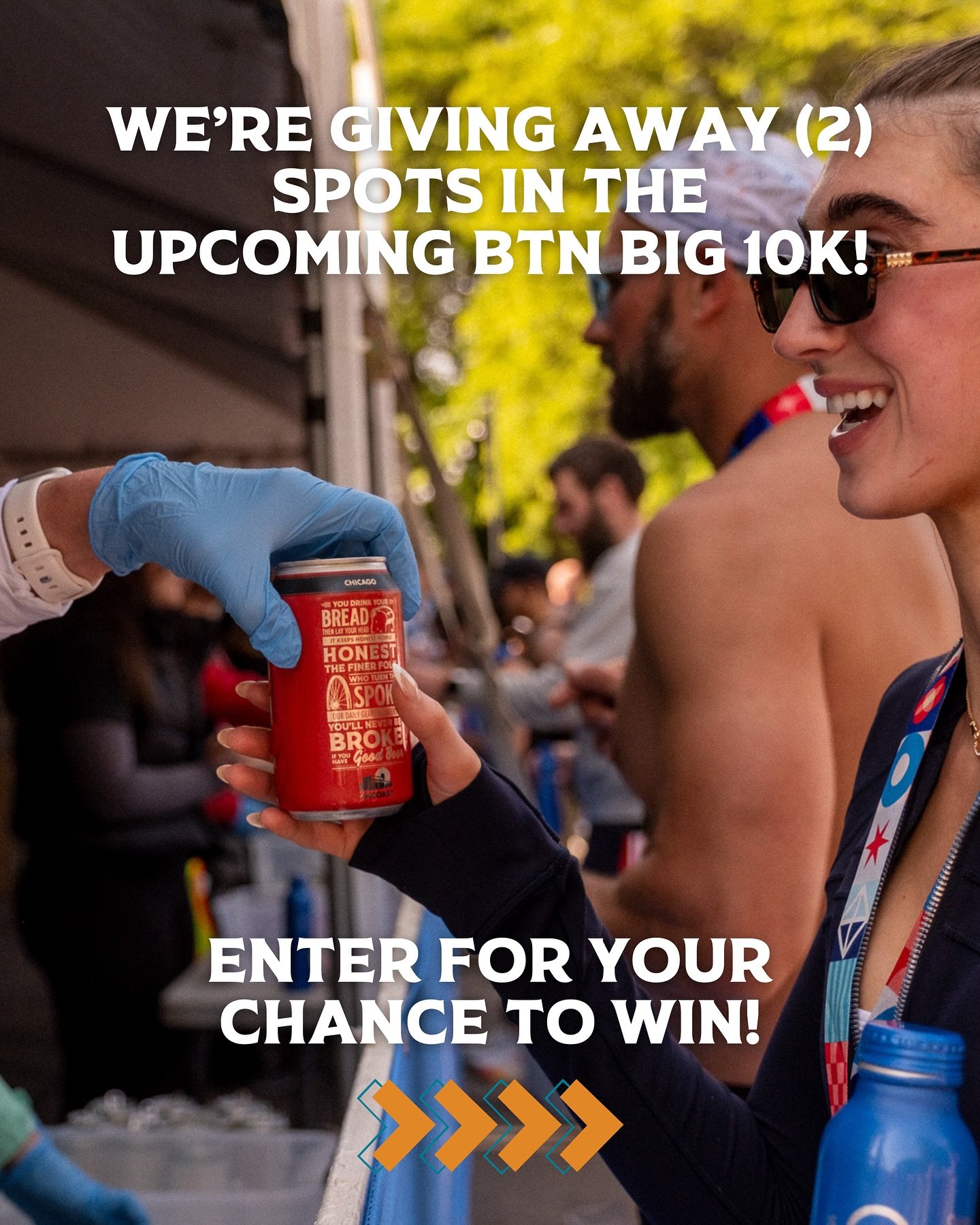 We&rsquo;re giving away (2) spots in the upcoming BTN Big 10K on Saturday, July 12th! Enter for your chance to win:

1. Follow @midwestcoastbrewing
2. Like this post
3. Comment your Big Ten school

You&rsquo;ve got one day to enter - winners will be 