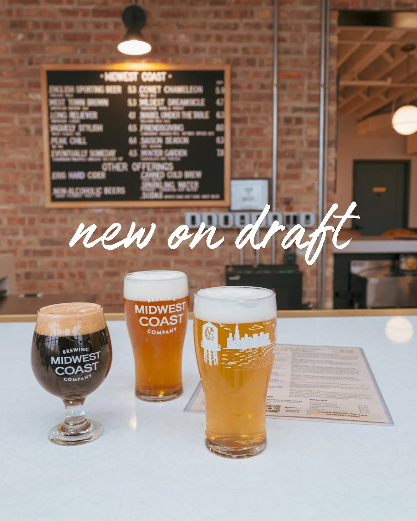 3️⃣&nbsp; New reasons to visit Midwest Coast!

🍺&nbsp;Comet Chameleon Pale Ale

🍺&nbsp;ManGo For It Mango Wheat Ale

🍺&nbsp;Distinguished Intellectual Imperial Stout