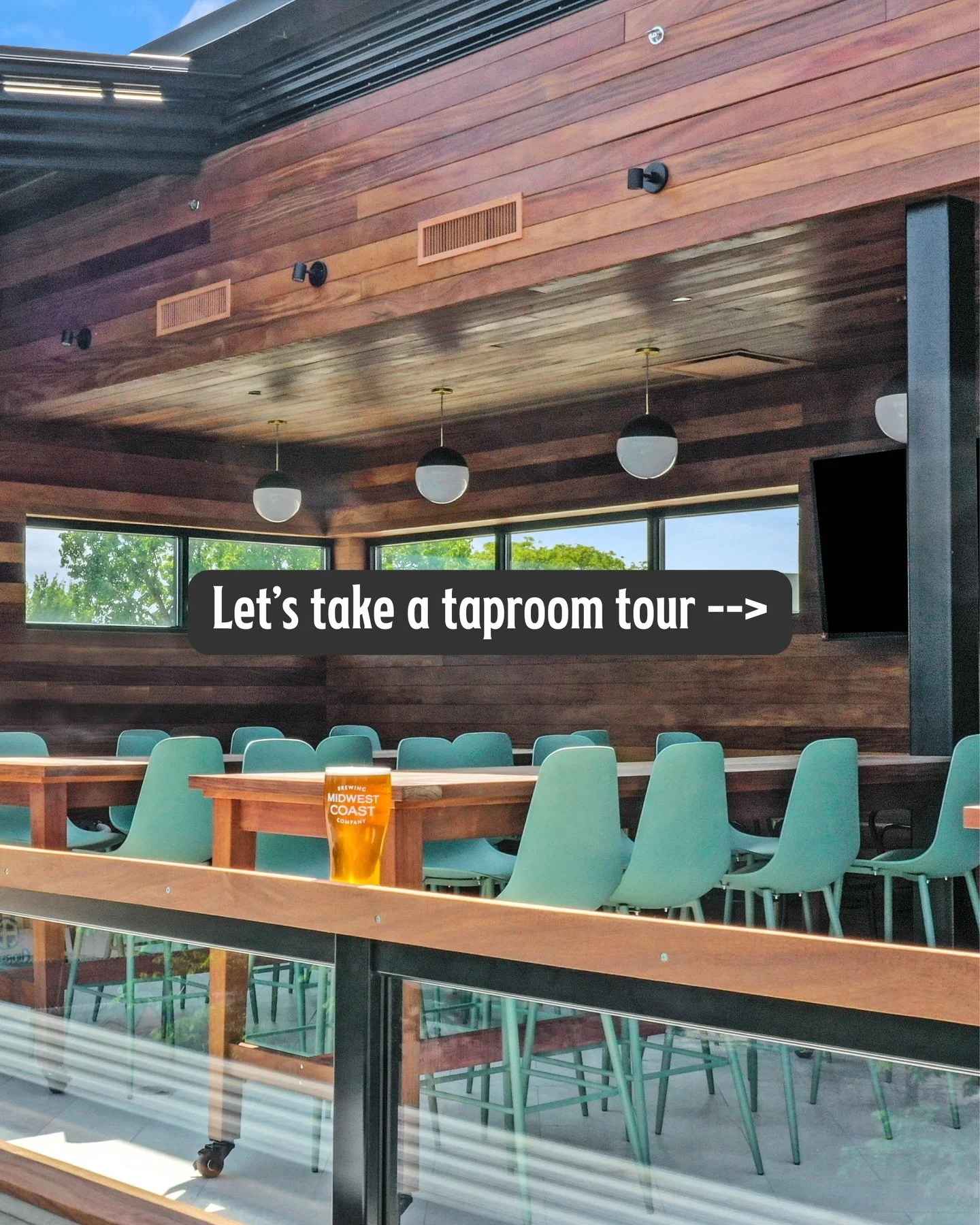 Let&rsquo;s take a taproom tour!

😎 Second Floor / All Seasons Rooftop
The place to be in warmer months, and extra cozy in the colder ones.
Retractable rooftop, great for whatever weather Chicago throws our way.
Second floor capacity: 252

🥳 Party 