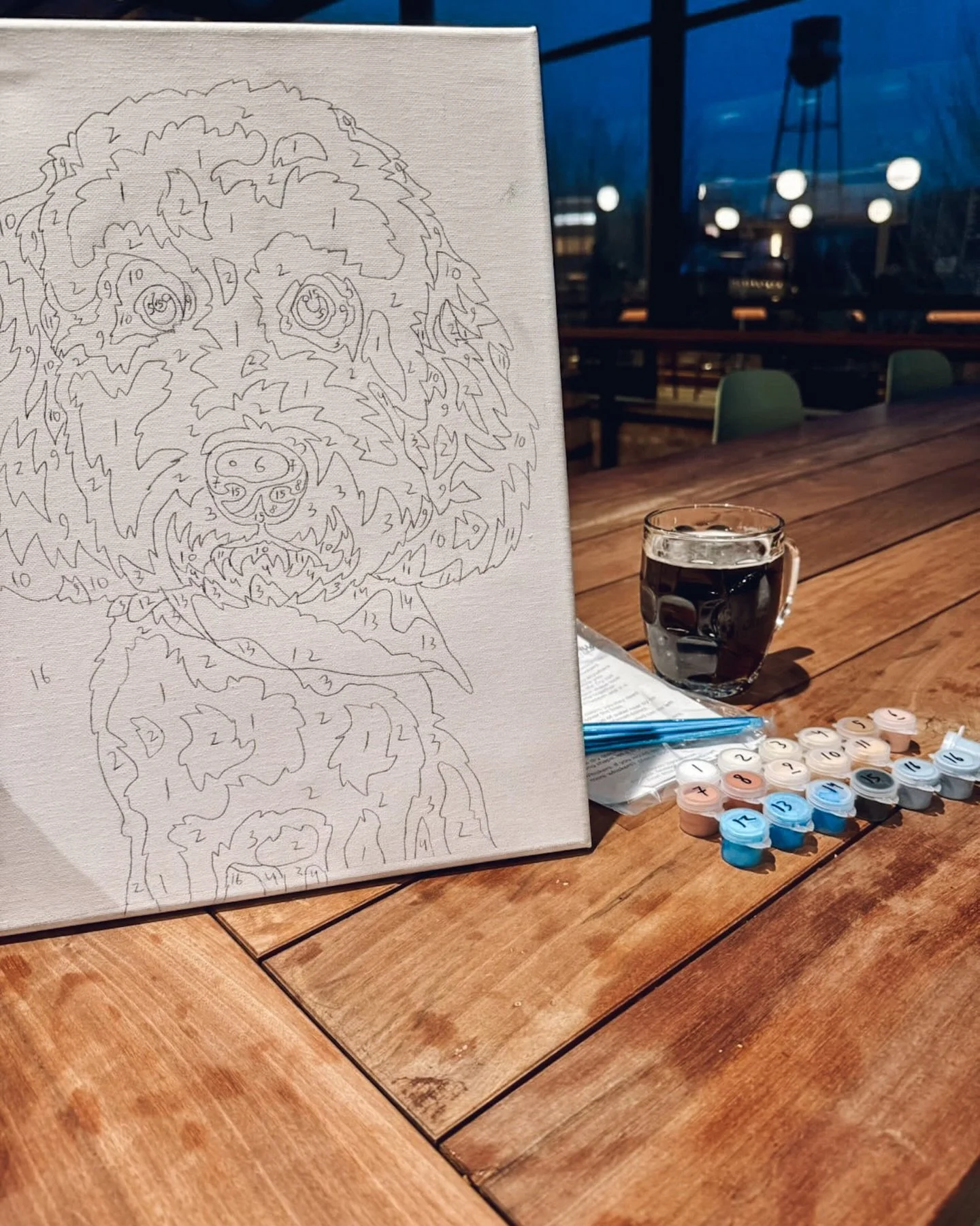 The next Paint Your Pet by Number with @grayduckart is coming up on March 4th. Photo submissions are due by February 11th! This makes for a great Valentine&rsquo;s Day gift for the dog (or any pet) lovers in your life. 💕
📸 @santitheminidood