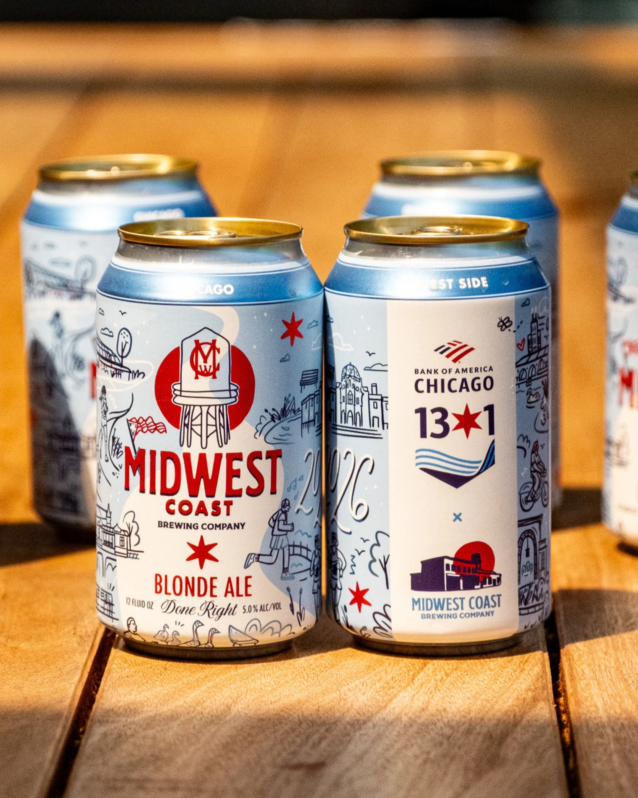 Cheers to Global Running Day 🏃&zwj;♀️!

We&rsquo;re stoked to be the official beer sponsor of the Bank of America Chicago 13.1 coming up this Sunday, June 7th!

Catch you at the finish line with the exclusive custom cans. Plus, we&rsquo;re hosting t
