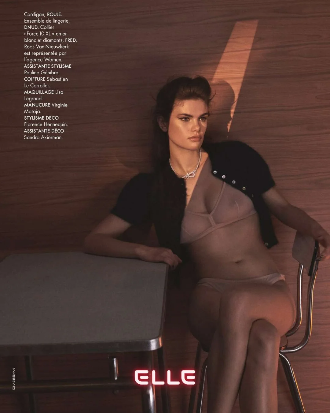 ROOS FOR ELLE FRANCE

@ellefr 
@elisabethakessoul 
@jonasbresnan 
@lisalegrand_makeup 
@vmataj