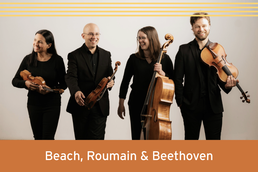 Concert 3: Beach, Roumain &  Beethoven